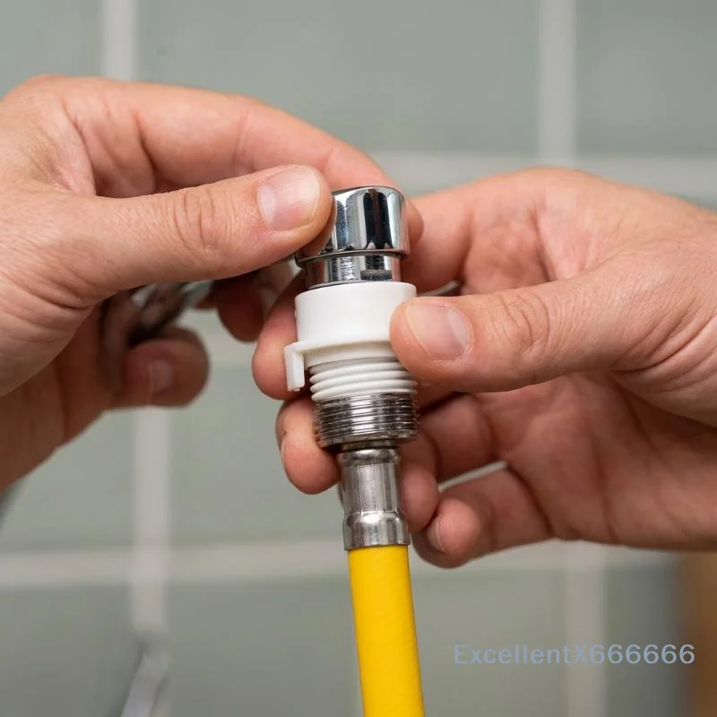 Faucet Extension Tube 1 Set Splashproof Free Bending 1 Mode Water Tap Extender for Kitchen Sink Hand Washing Use