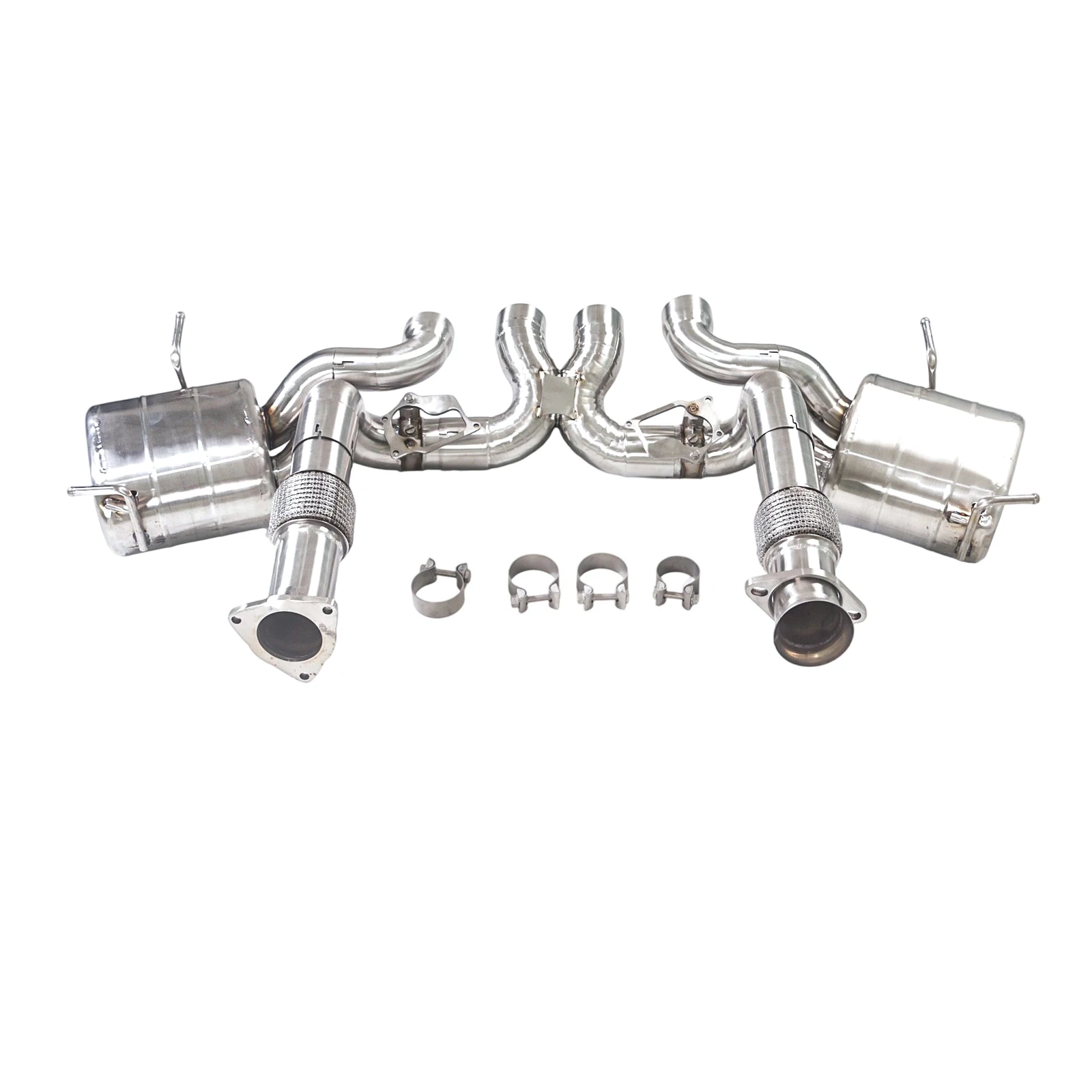 

[L]The Valve Muffler Exhaust System is applicable to the Axle-back Exhaust system of Chevrolet Corvette C8 z06 5.5L