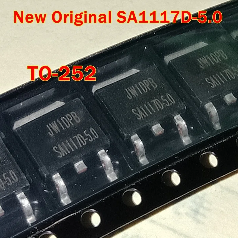 5Pcs to 100Pcs New Original Sa1117D-5.0 To-252 1A Ldo Voltage Regulator 5V