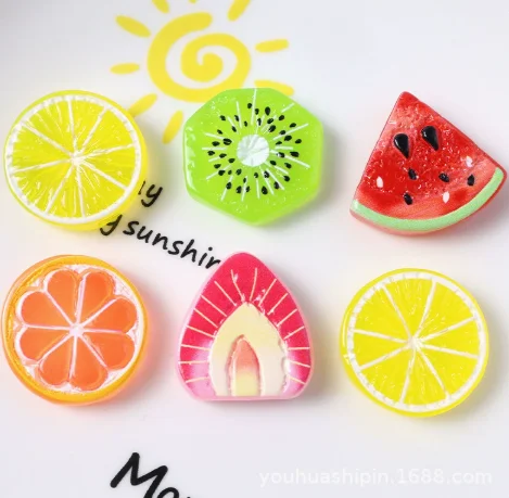 50pcs of new cartoon animal fruit 3D stickers Kawaii DIY stickers refrigerator stickers water cup stickers file box sticker