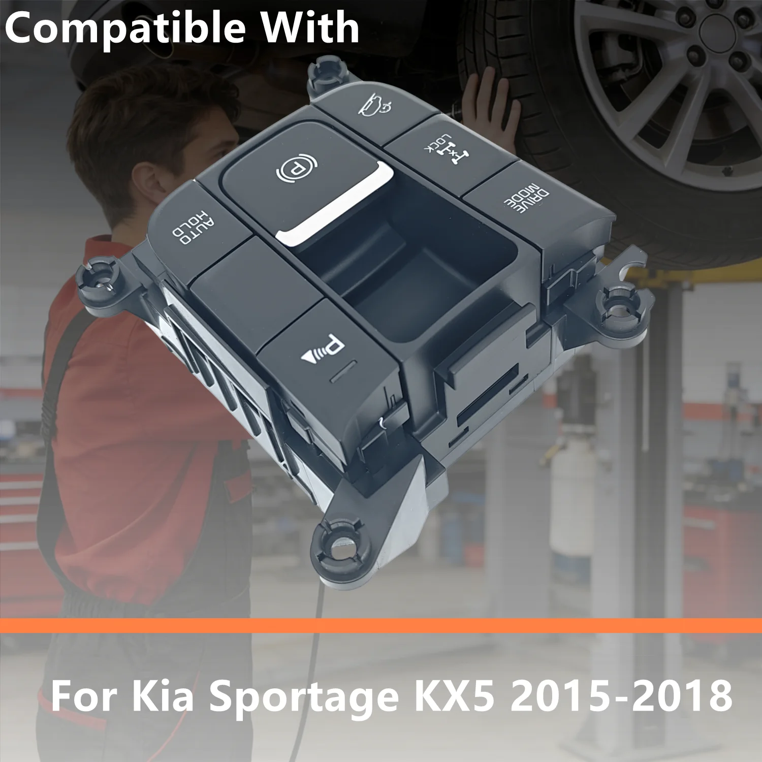 Electronic handbrake switch brake and parking switch for Kia Sportage KX5 2015–2018 93600-D9120WK