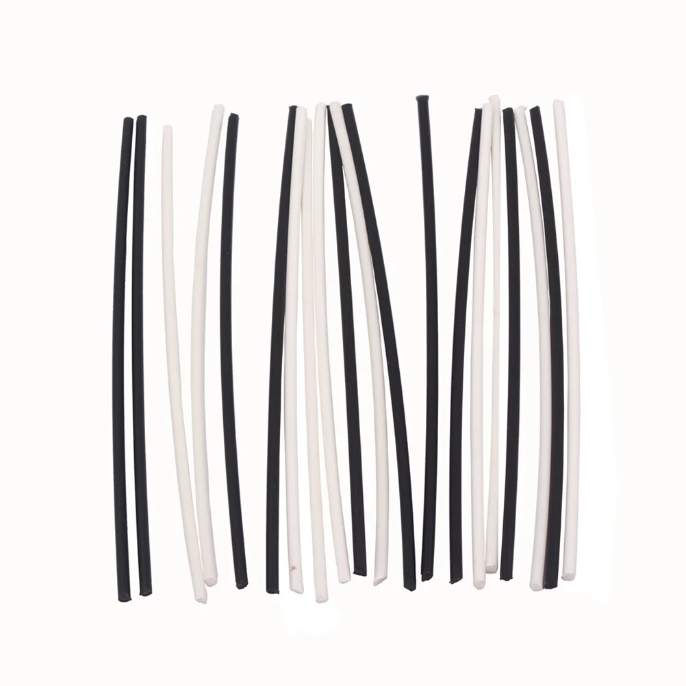 

20Pcs Guitar Fingerboard Side Markers Durable Plastic Mini Fret Inlay Dots for Guitar Bass Decoration Fretboard Inlay Markers