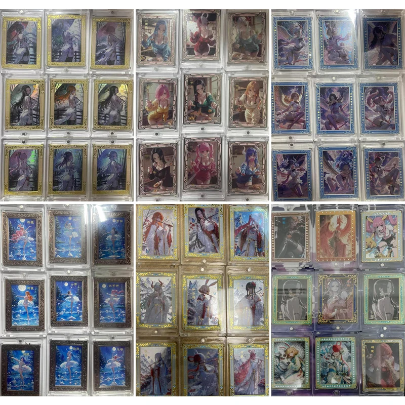 

Xingkong аниме цельные металлические карты Hancock Nami Yamato Uta Robin Vivi коллекционные карты подарок на Рождество и день рождения детские игрушки