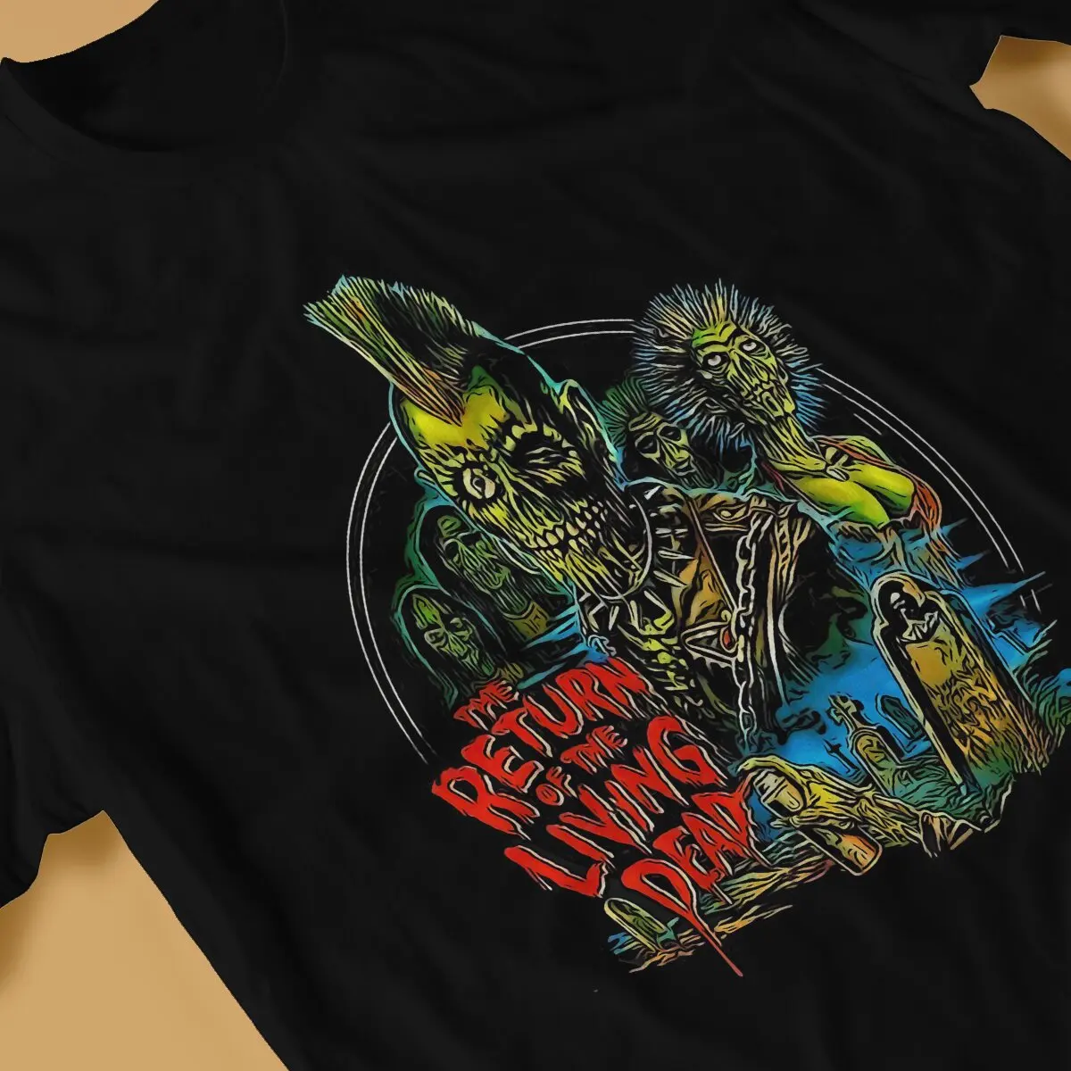 Return Of The Living Dead Tarman Unique TShirt Scary Horror Casual T Shirt Newest Stuff For Adult