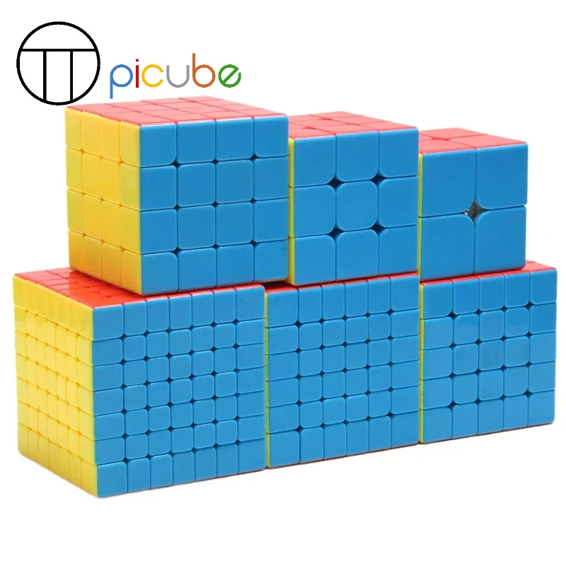 

[Picube] MoYu MeiLong 2x2x2 3x3x3 4x4x4 5x5x5 Bundle Magic Cube 2x2 3x3 4x4 5x5 6x6 7x7 Speed Puzzle Cubes Toys Gift Magico Cubo