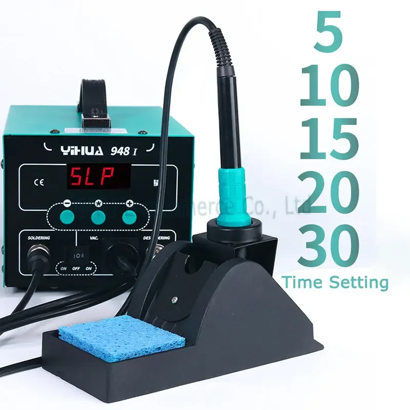 YIHUA 948 I Suction Tin Gun Desoldering Station Soldering Iron Suction Pen 2 In 1 Intelligent Welding Rework Station Repair Tool