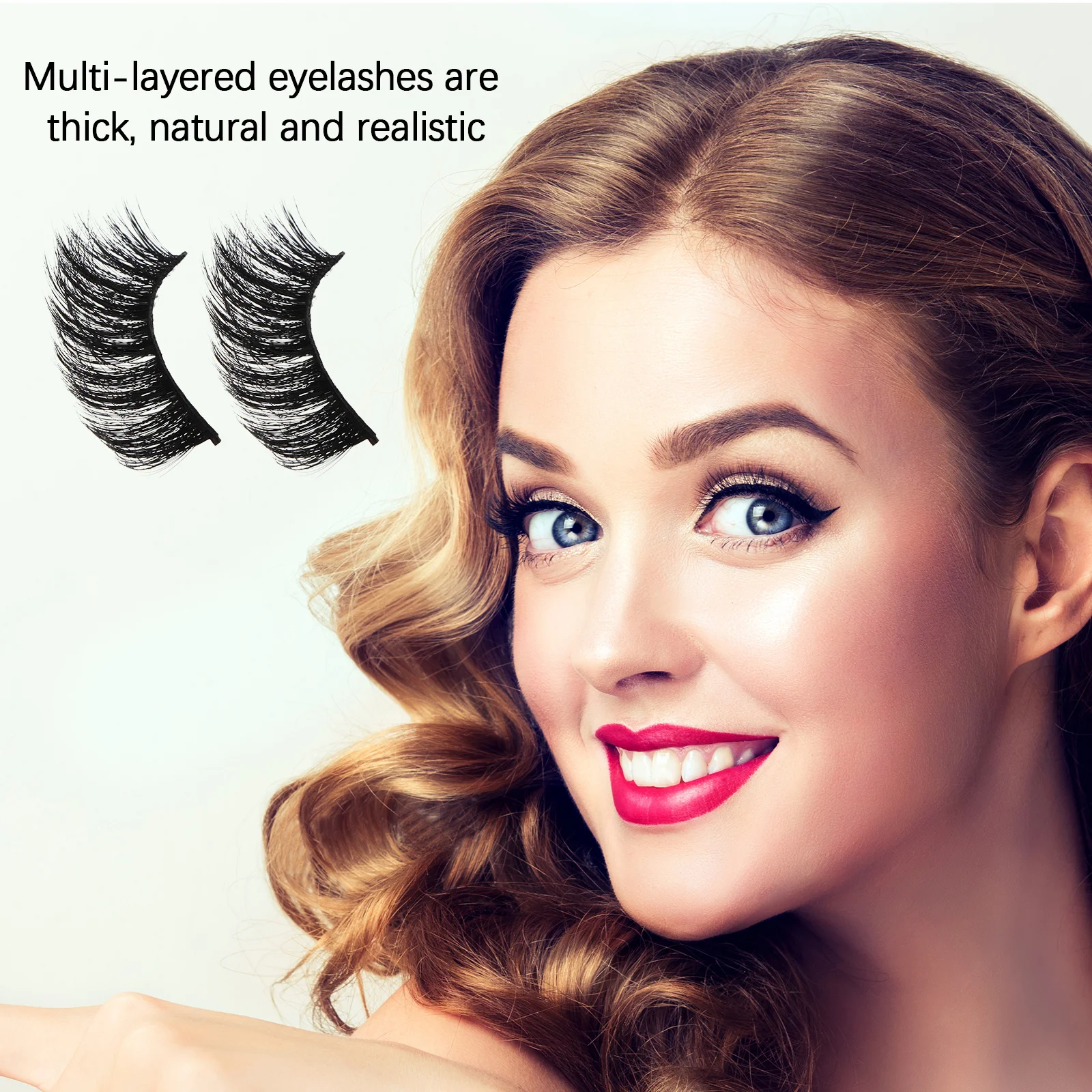 1 صندوق الرموش الصناعية الاصطناعية طويلة كثيفة نظرة طبيعية ماكياج رمش حفلة النساء لوازم ماكياج ملحق الرموش وهمية #6