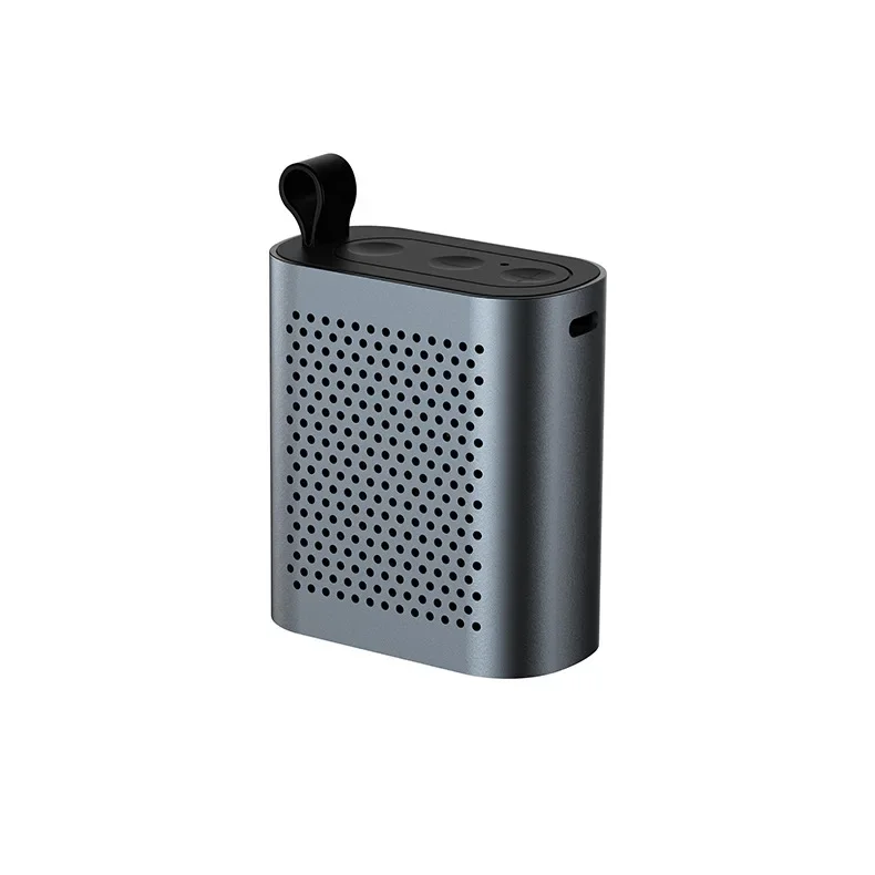 Home Smart Wireless High-value Bluetooth Audio Outdoor Riding Small Speaker Convenient Card Mini Small Steel Cannon