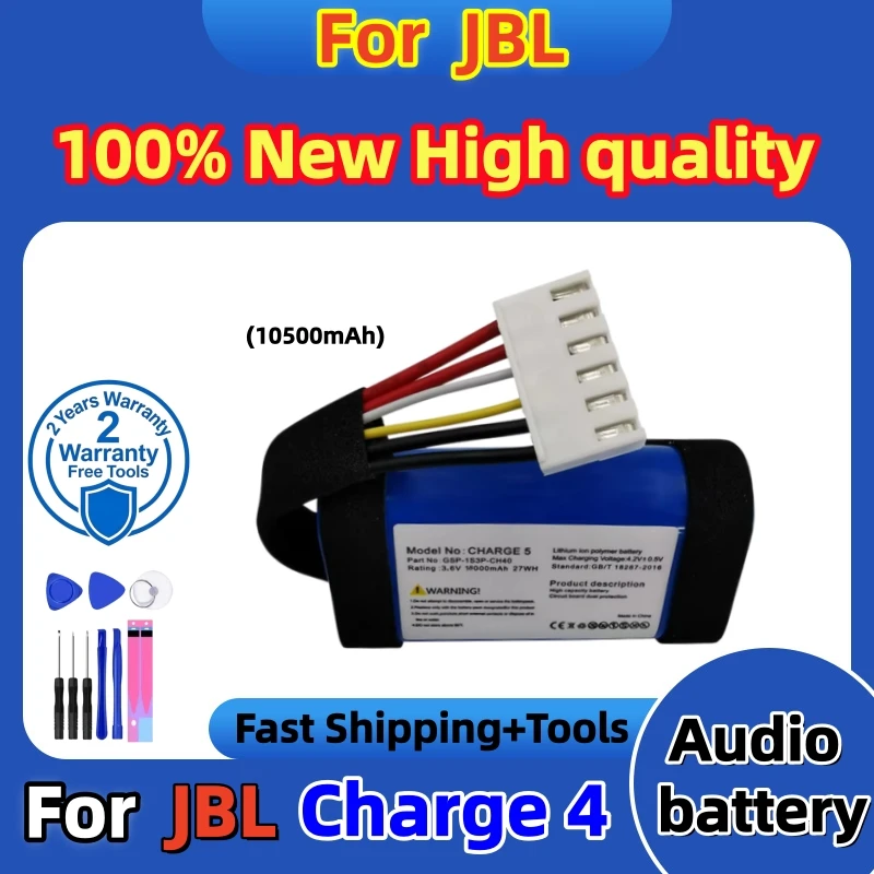 100% New High Quality Original For JBL Charge 3 Charge 4 Charge 5 Speaker Replacement Batteries Fast Shipping+Tools view 4