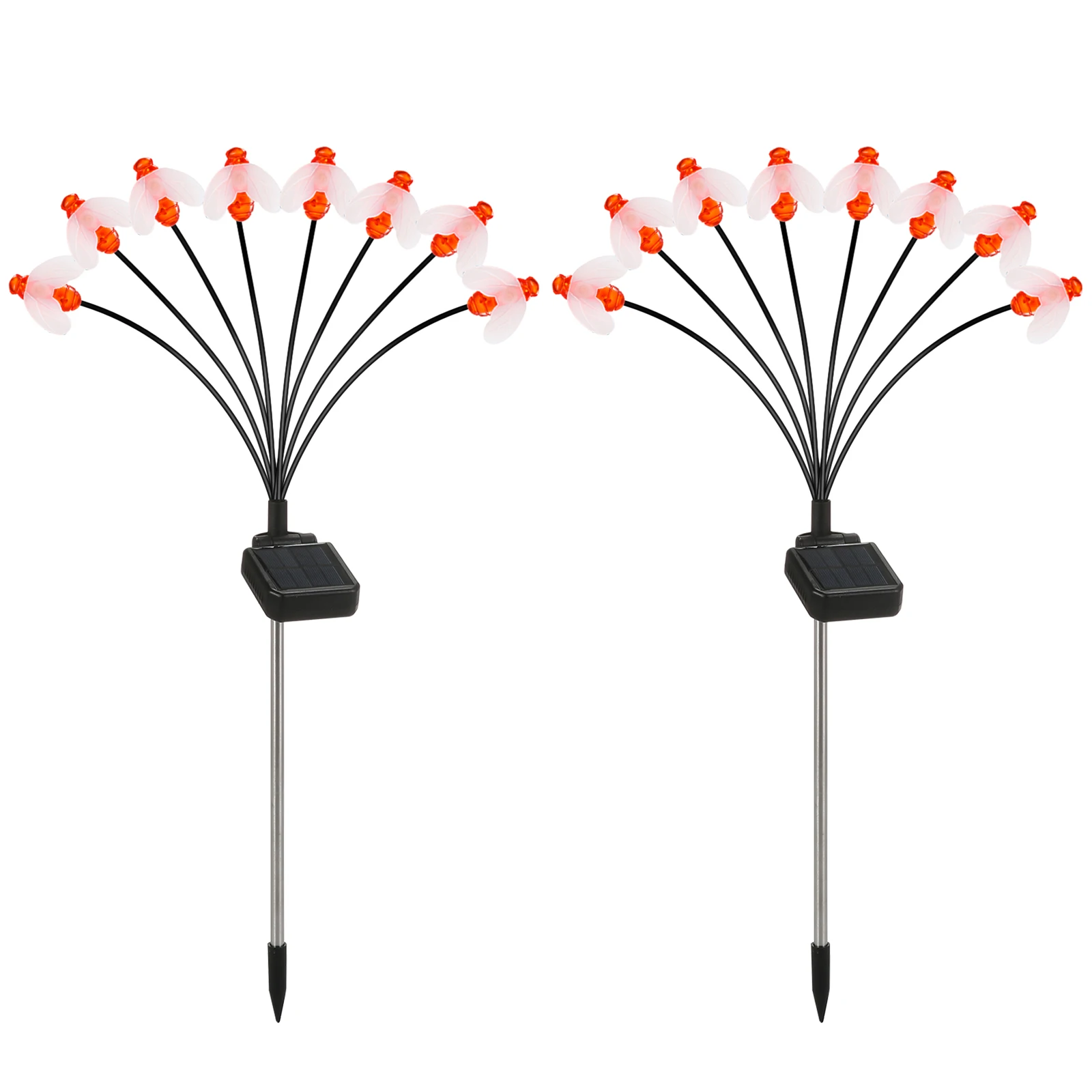 

Solar Garden Lights Decorative Honey Bees Swaying Lawn Lamp Outdoor Landscape Pathway Light IP65 Waterproof Solar Lights for Yar