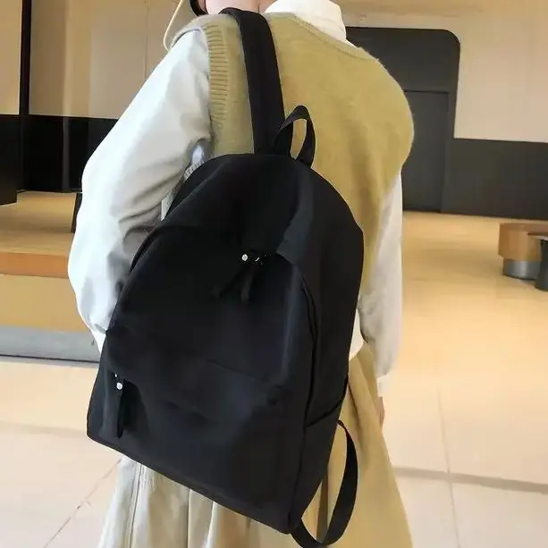 

Hot Sale New Unisex Backpack Urban Minimalist Style Nylon Breathable Comfortable For Students Daily Outdoor Travel Casual School