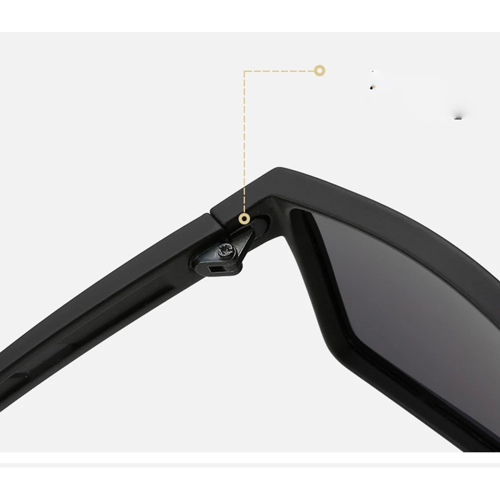 Rectangular Outdoor Trend Square Oversized Frame Comfortable Photochromic Progressive Multifocal Reading Glasses +0.75 To +4