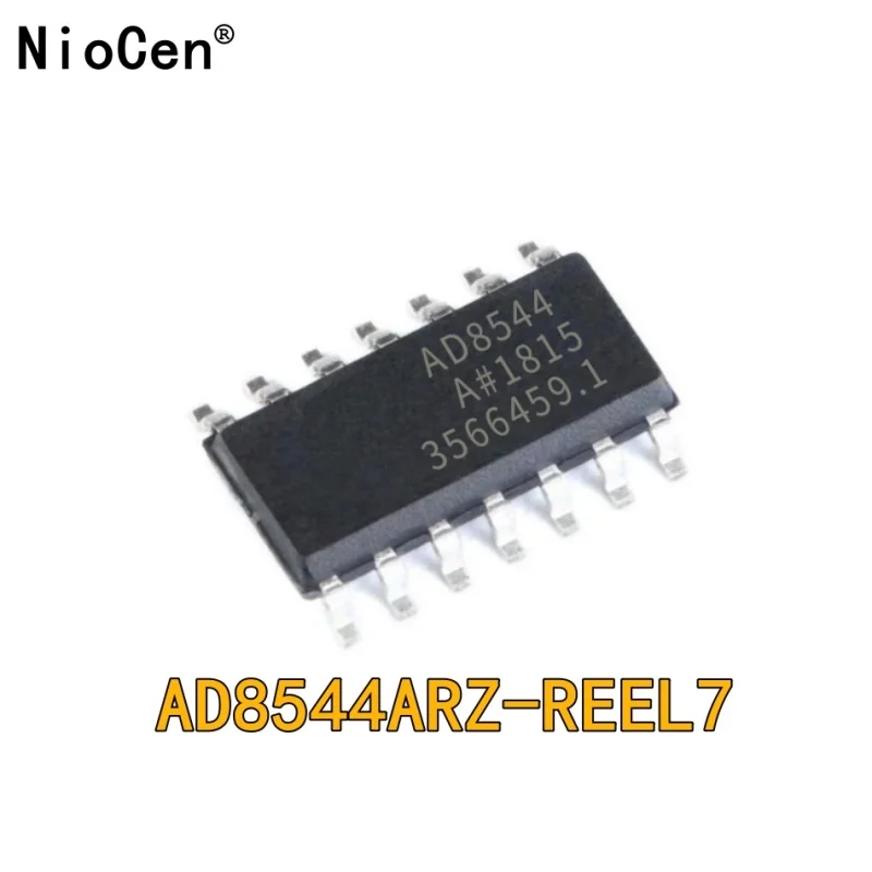 （1Pcs） New original AD8544ARZ AD8544A AD8544 AD8544ARZ-REEL7 AD8544ARZ-REEL 4pA Quad 1MHz SOIC-14 Operational Amplifier