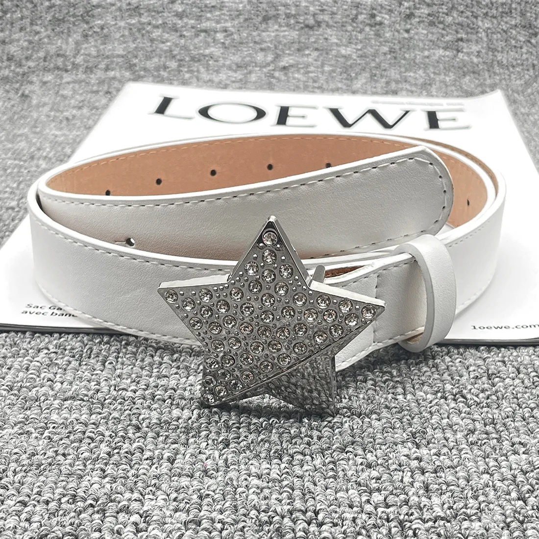 Женский ремень в стиле ретро, модные трендовые универсальные джинсовые аксессуары, пояс в стиле хип-хоп Y2k для девочек, пряжка с пятиконечной звездой, пояс из искусственной кожи