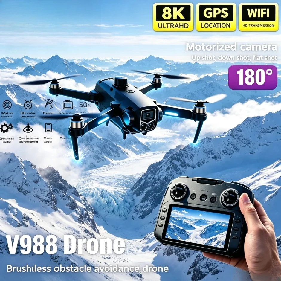 Rc Hobby China - Originele V988 Quadcopter met groot scherm,
