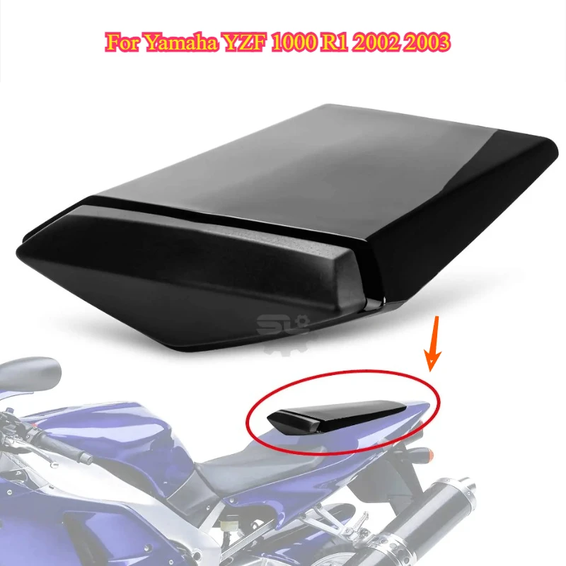 

Motorcycle Rear Passenger Cowl Seat Back Cover Fairing Part For Yamaha YZF 1000 R1 2002 2003 accessories