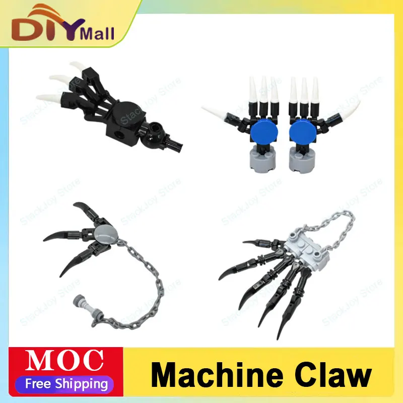 ロボットクロー メカモンスター 組み立てキット フライングクロー マシンモデル テクノロジーブリック レゴ互換 STEMおもちゃ 子供 大人向け