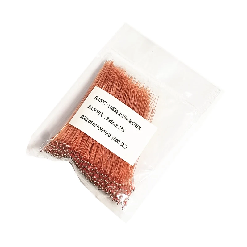 10PCS high temperature NTC thermistors MF51-1% B value 3950 4250 5K 10K 50K100K -50โ~+350โ