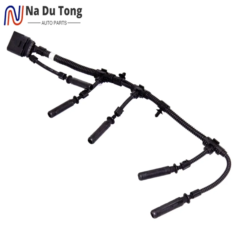 Car Glow Plug Bridge Wiring Harness For VW Transporter 2003-2010 OEM 070971277B