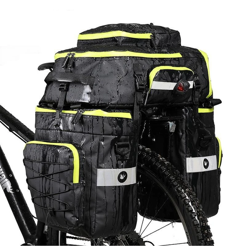 

Bicycle bag Large capacity wagon Waterproof shelf bag Long-distance riding Three-in-one camel bag Backpack