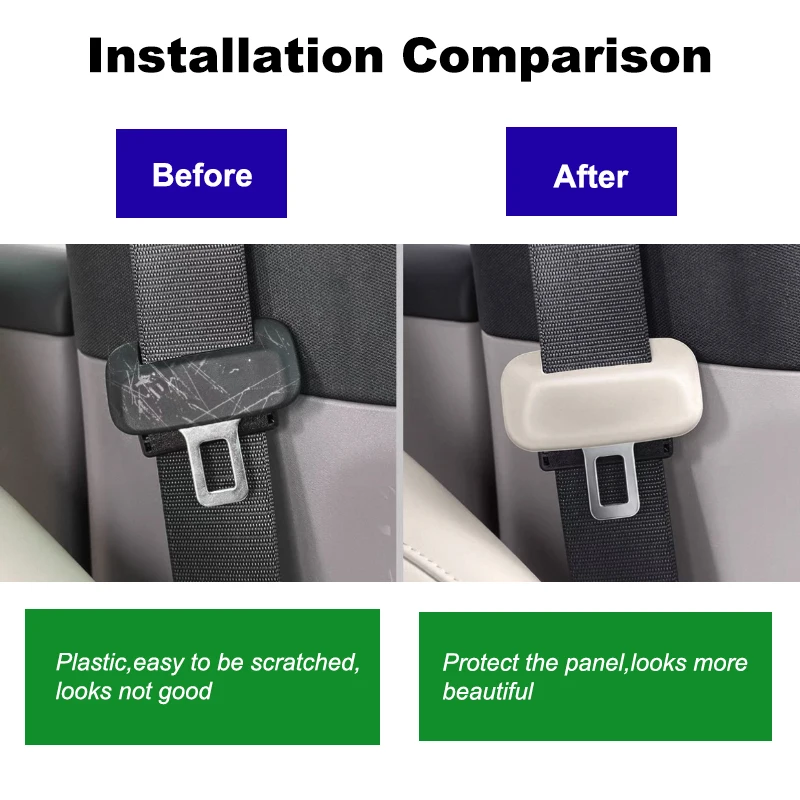 For Zeekr 9X 2025 2026 Car Seat Belt Protector Case Seatbelt Buckle Cover Silicone Inter Accessories