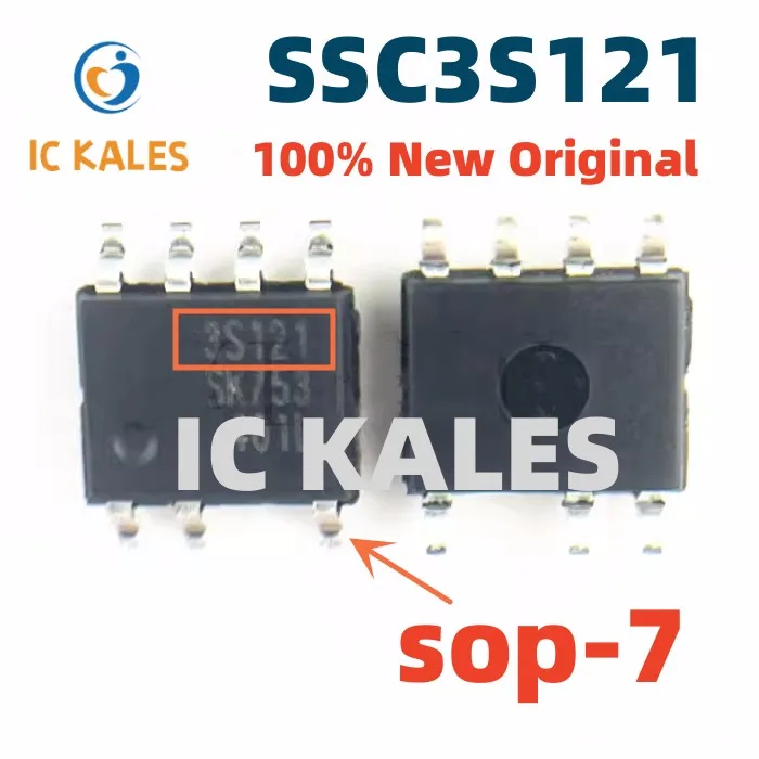 (5-10piece)100% New 3S121 SSC3S121 sop-7 Chipset