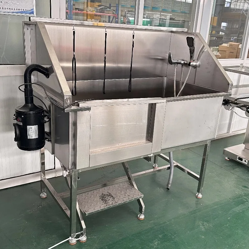 New Products 2026 Pet Grooming Washing Station for Dogs Used Bathtubs Salon Equipment Cats Shower 304 Stainless Steel Stocked