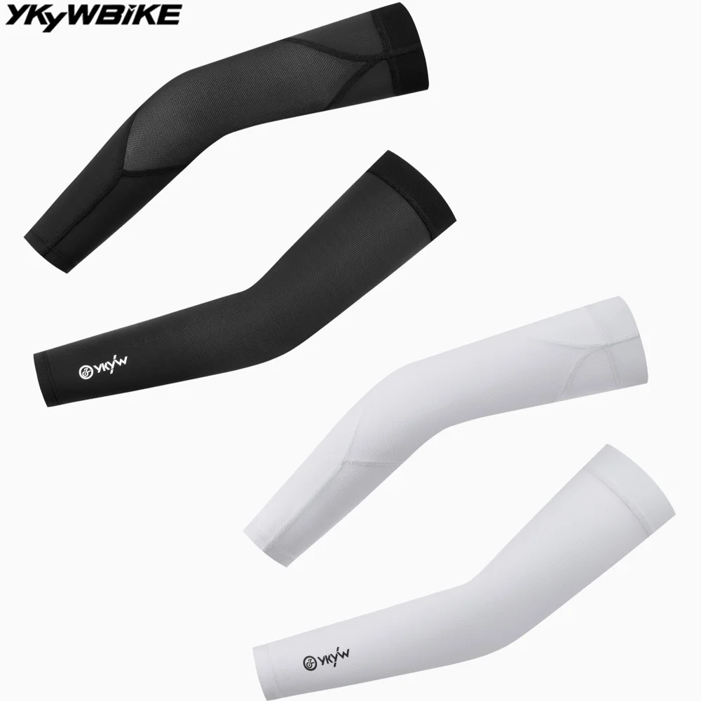 YKYWBIKE Cycling Arm Sleeve Bicycle Arm Protection SPF 50+ Road Bike Guards MTB Sports Outdoors Sunproof Arm Sleeve Unisex