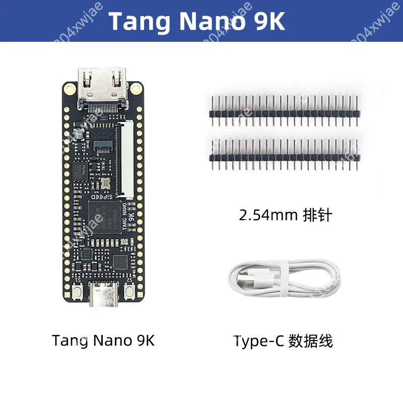 Sipeed Tang Nano 9K FPGA Kit 64M PSRAM 32M Flash with USB-JTAG for RISC-V Softcore HDMI Verification