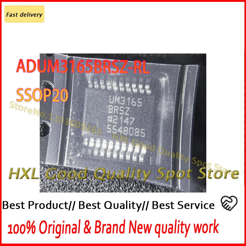 ADUM3165BRSZ-RL ADUM3165BRSZ SSOP20 Isolated USB chip