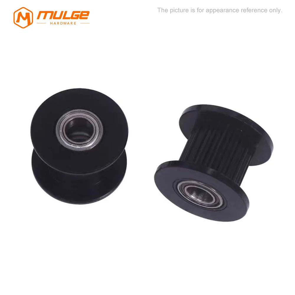 20Teeth 2GT Idler Pulley Bore 3/4/5/6mm With Bearing Belt Width 6/10/15mm Timing Pulley GT2 20T 3D Printer Synchronou Idler