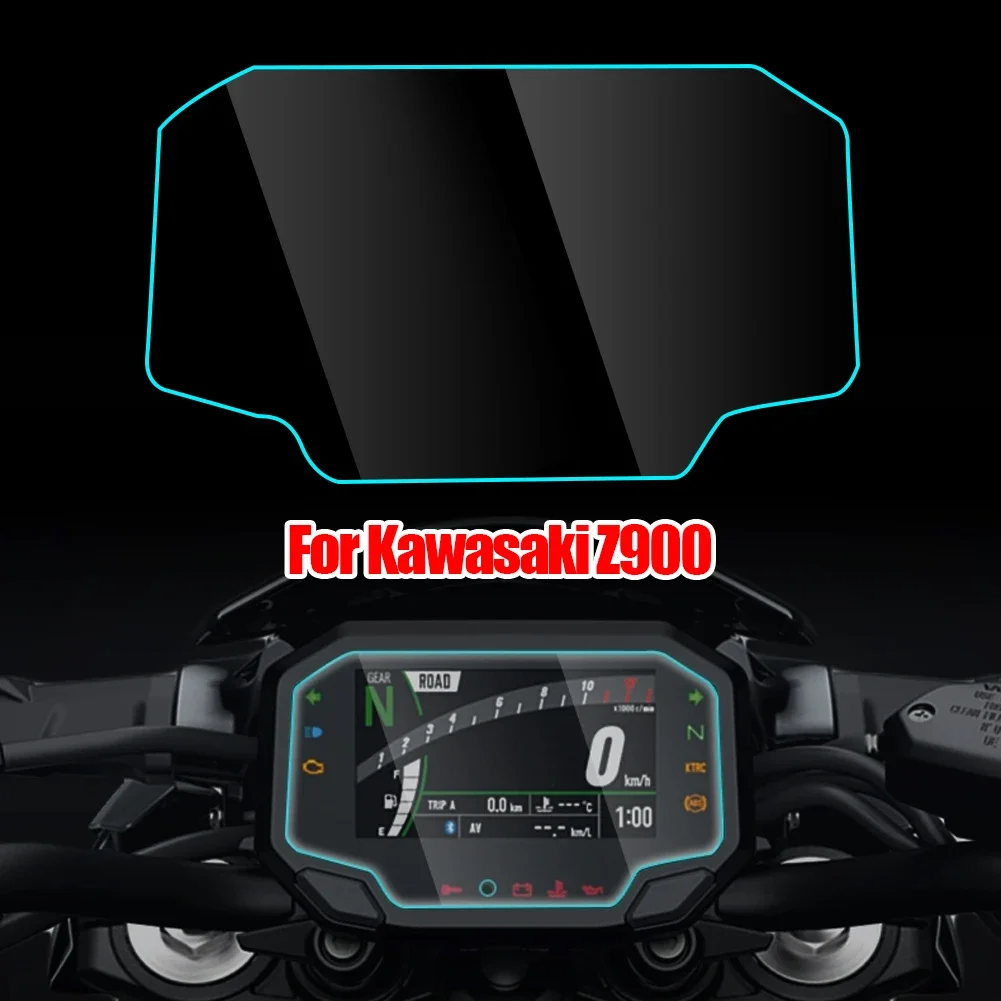 Motorcycle TPU Dashboard Scratch Protection Film Screen Protector For Kawasaki Z900 Z650 Ninja 650 ninja650 Ninja 1000 2021 2022