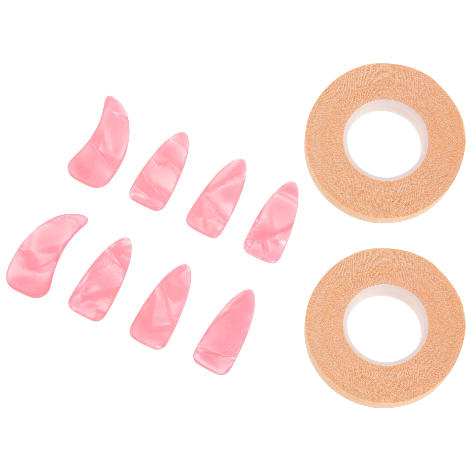 Nails Covers Fingernail Practice Celluloid Tapes Protection for Child Protectors