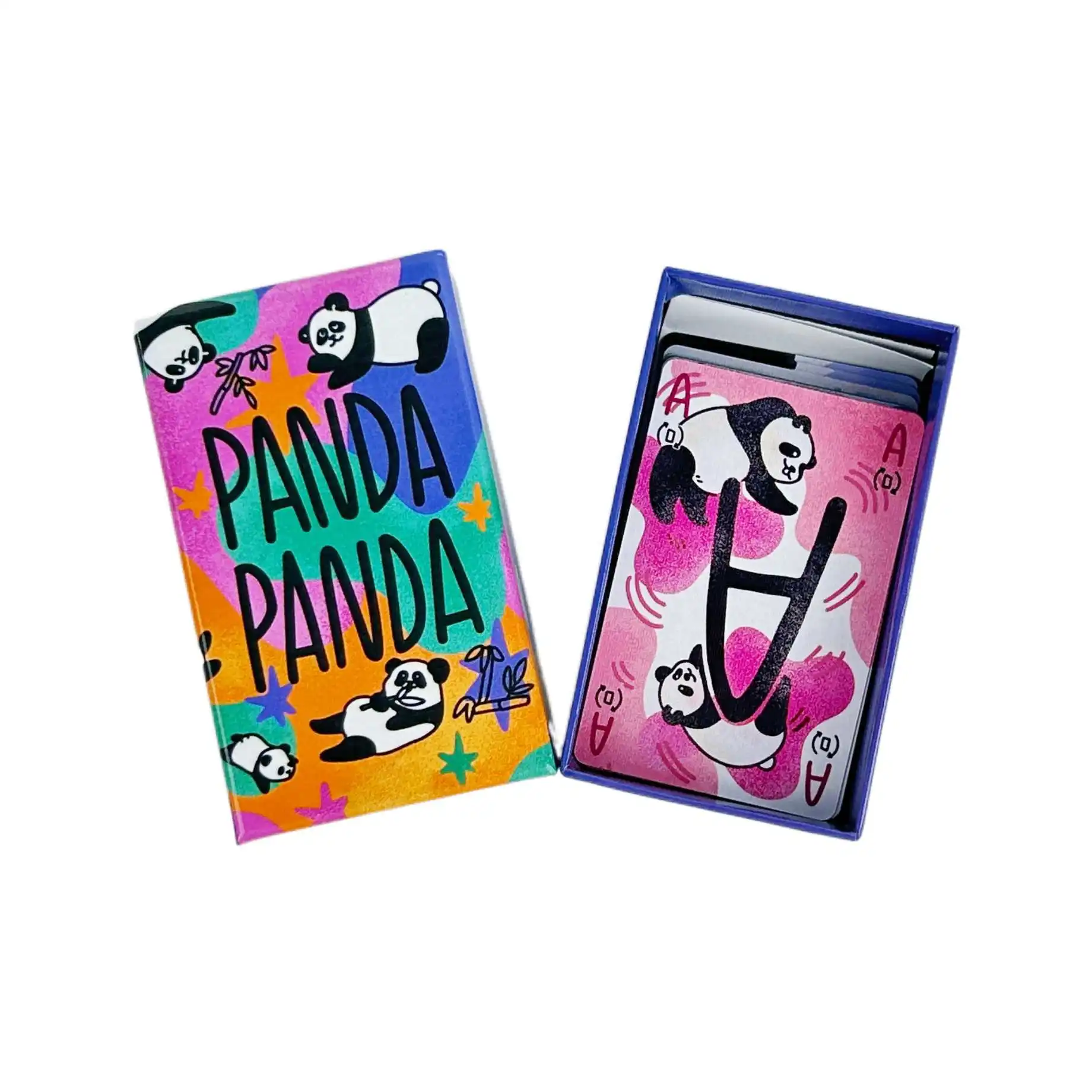 PANDA PANDA Brettspielkarten Strategie Pokerspiel Eltern-Kind-Party Puzzlespiel