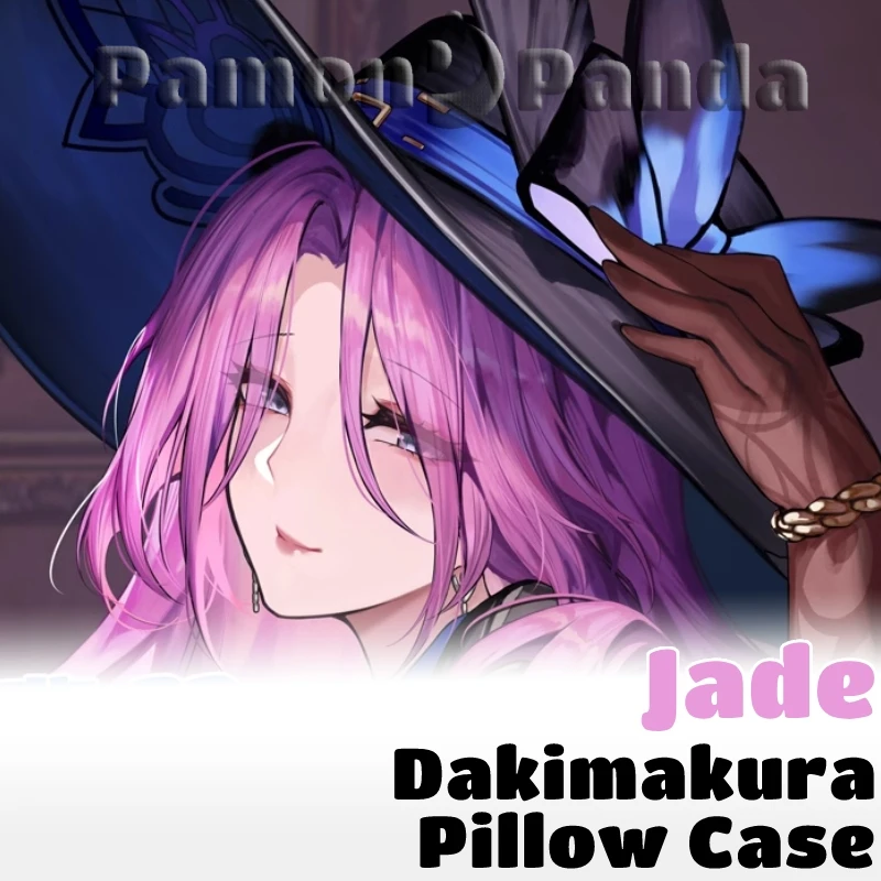 Jade Dakimakura Honkai Star Rail Game Pillowcase Hugging Full Body Pillow Case Sexy Cushion Cover Home Bedding Decor Otaku Gift