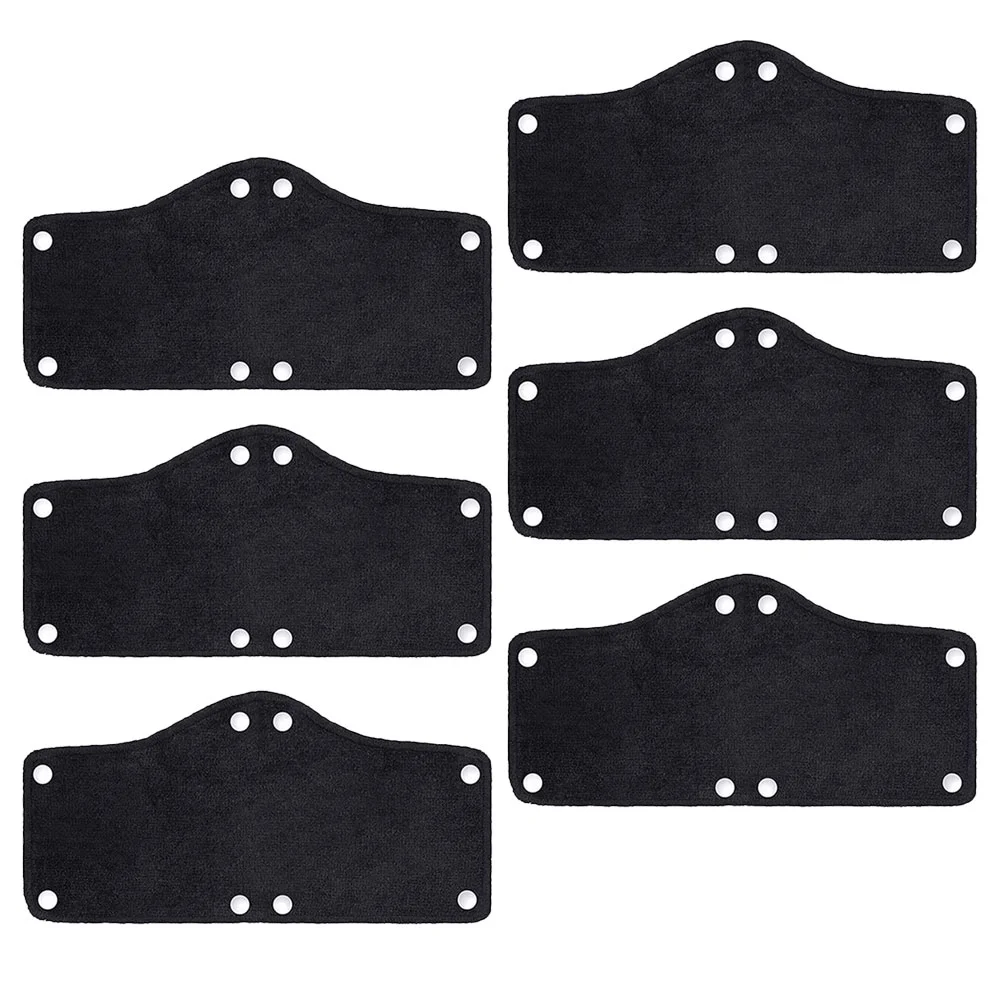 6 Pcs Hard Hat Sweatband Safety Liners for Washable Comfortable Pads Replacement Breathable Protection Polyester