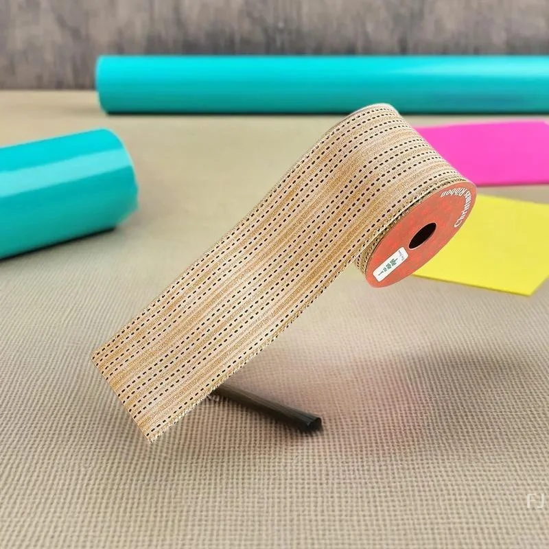 

Универсальная рождественская лента 3 м для горячего тиснения, отлично подходит для дома своими руками, украшения комнаты, подарков, тортов, новогодний Navidad 2026