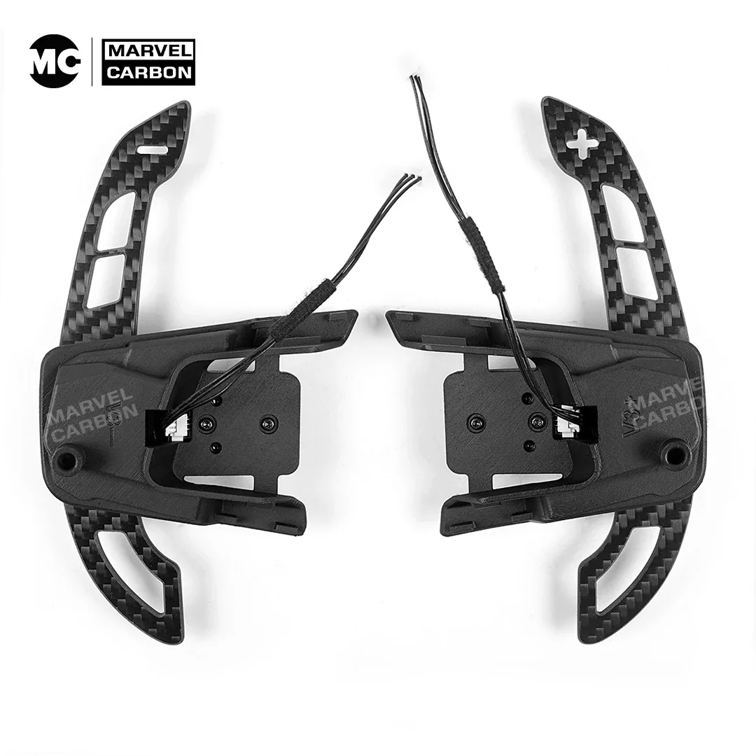 

Carbon Fiber Magnetic Paddle Shifters For VW Volkswagen Golf MK7 MK7.5 Golf R Scirocco Steering Wheel Paddles Shifter