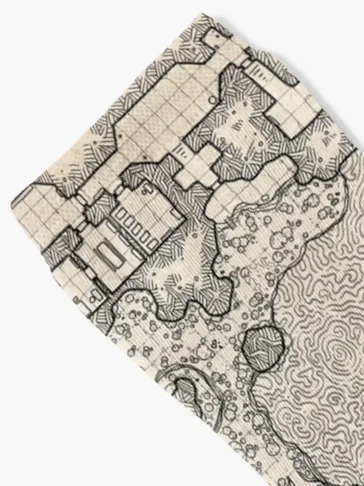 The Winter Tombs - a massive dungeon complex by Dyson Logos Socks gym hiking Men's Socks Luxury Women's