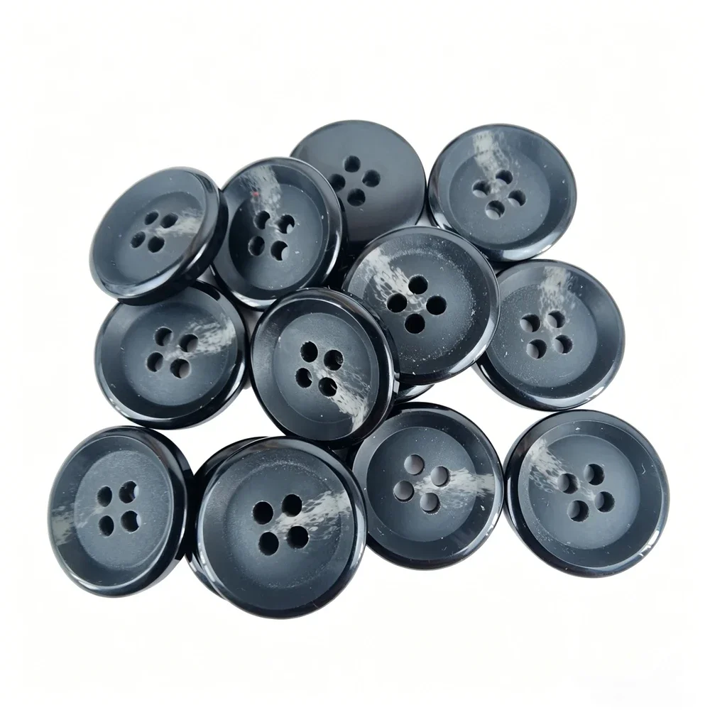 20pcs 20mm 4 Hole Buttons Sewing accessories Size Complete for clothing Decorative Plastic Buttons Handmade DIY