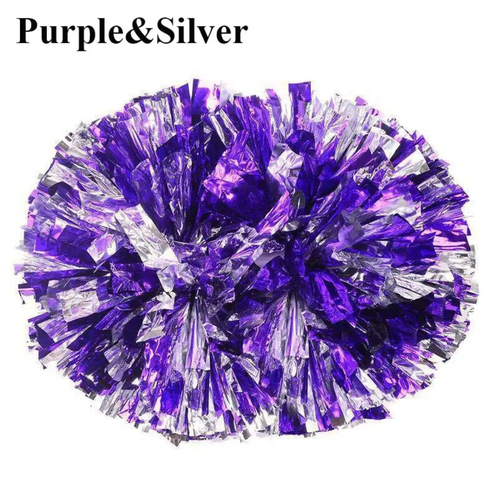 

Competition Flower Double hole handle Cheerleading Cheering Ball Cheerleader pompoms Club Sport Supplies Dance Party Decorator