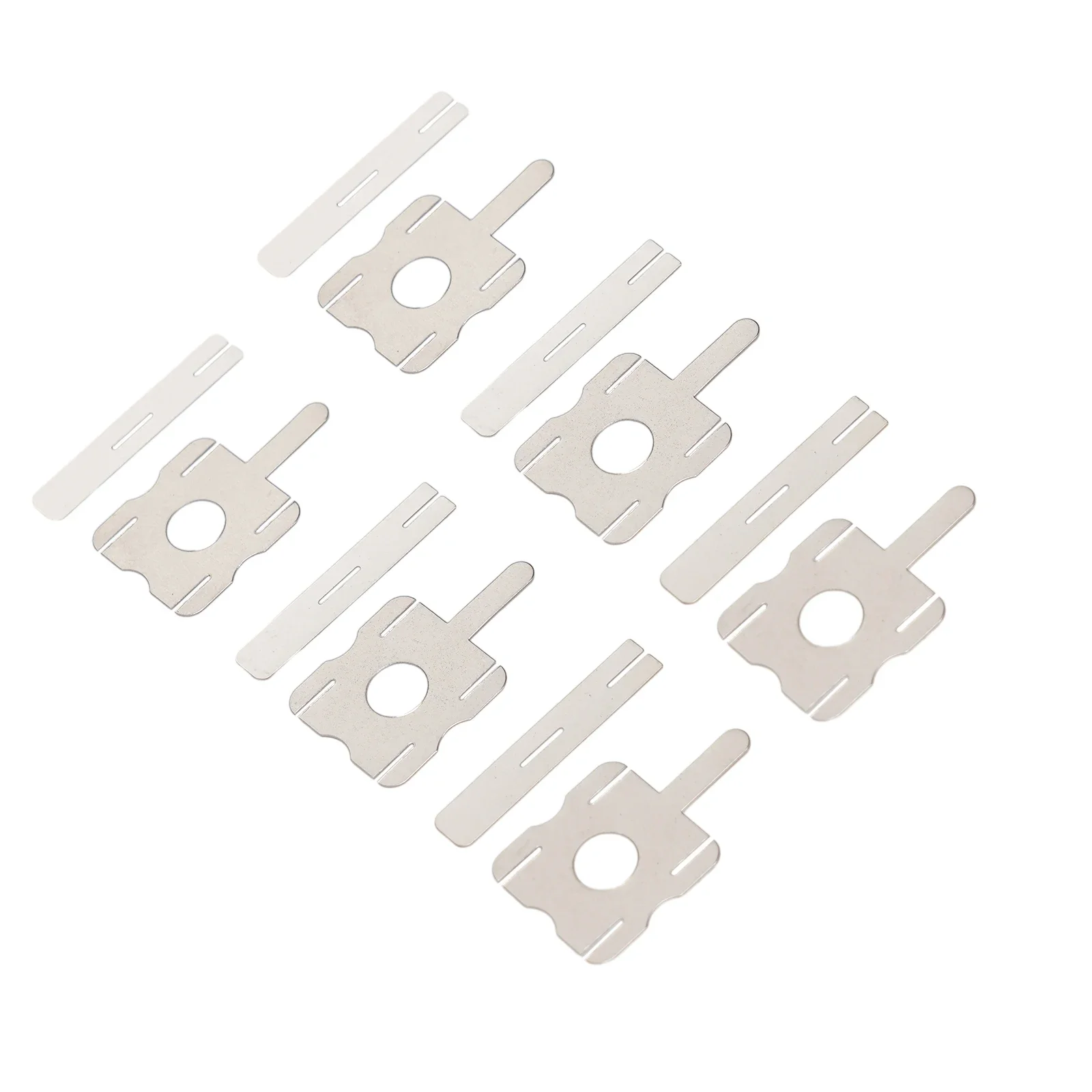 

Spot Welding Y-shaped Nickel Strip 26*22mm 5 Set(30PCS) Low Resistivity Nickel-plated Steel No Scratch High Quality