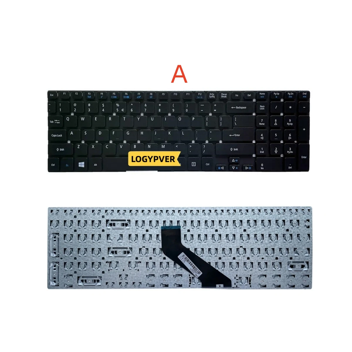 Keyboard For Acer Aspire E1-530 E1-530G E1-572 E1-522 E1-522G E1-510 E1-570 E1-570G E1-572G E1-731 E1-731G E5-571 US English