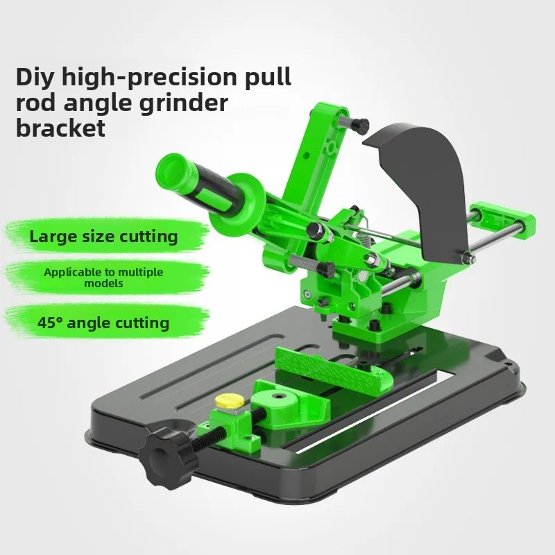 Pull Rod Type Angle Grinder Stand Multi-purpose Fixing Bracket Convert Grinder To Mini Cutting Machine