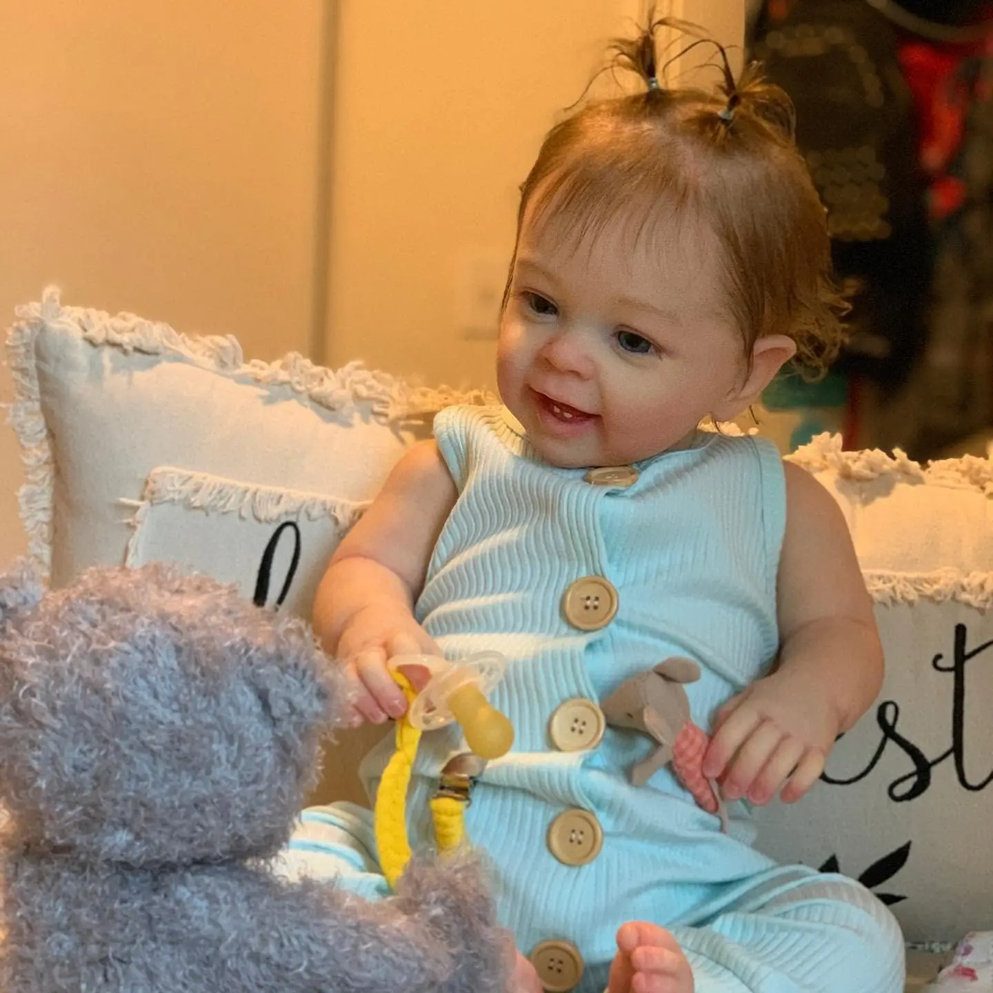 

Reborn Baby Dolls Boy - 22 Inch Cute Soft Realistic Newborn Baby Doll with Poseable Body, Real Life Baby Dolls with Accessories