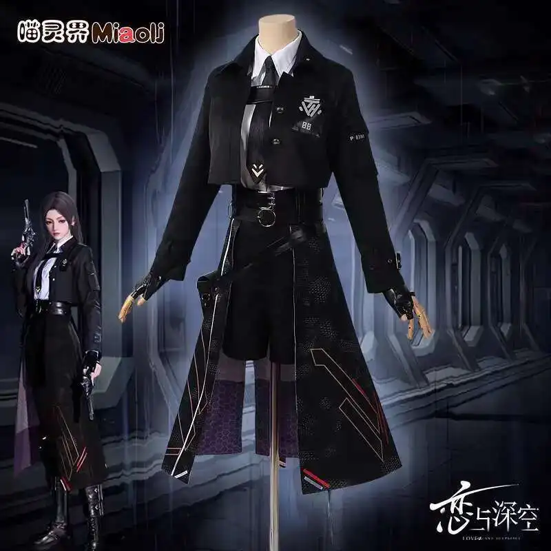 

New Vestidos De Fiesta Carnival Costume Halloween Cos Cosplay Women Love And Deepspace Battle Dress Game Full Set Clothing