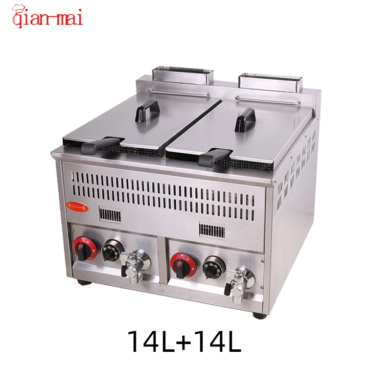 Industrial  Potato Fish Donut Deep Fryer Chicken Chips Machine Oil French Fries High Quality Commercial Deep Fryer