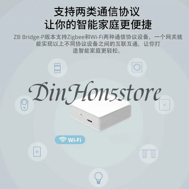 Suitable for Sonoff Zigbee Multifunctional Intelligent Security System Human Body Temperature and Humidity Sensing