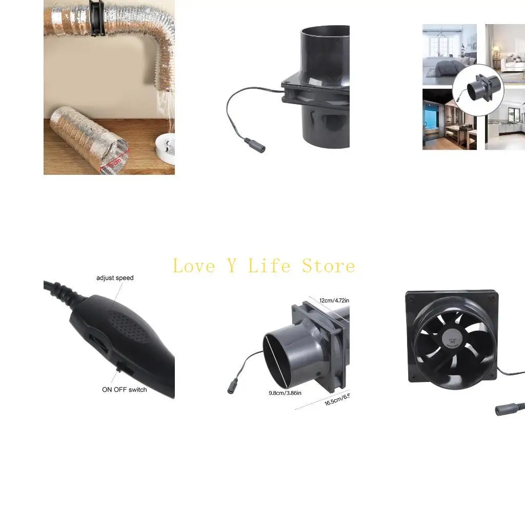 

L74C 12CM 5V экстрактор -вентилятор с низким уровнем шума.