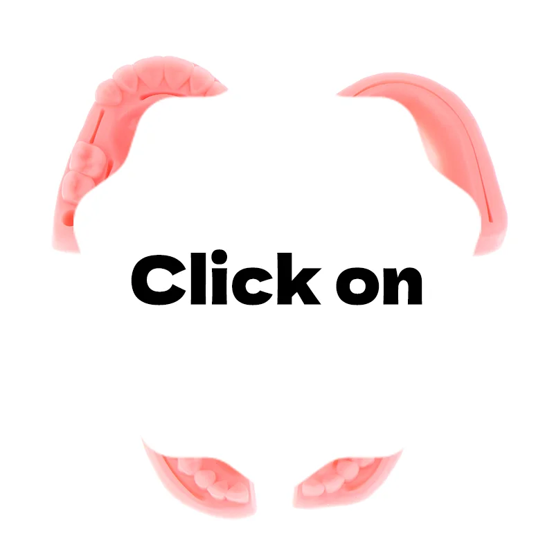 

4pcs/set Surgical Practice Suture Teaching Tool Dental Oral/Gingival Suture Module Periodontitis Suture Silicone Training Model